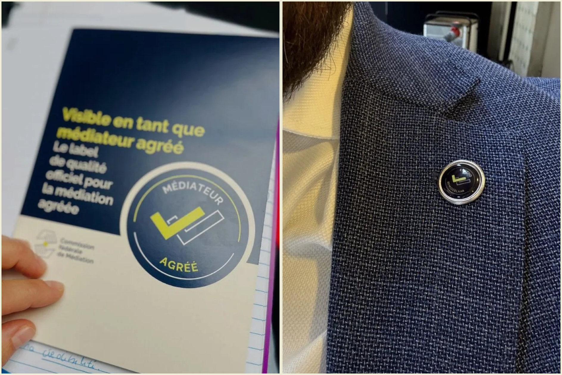Pin en boekje logo erkend bemiddelaar