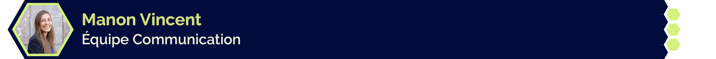 author Manon Vincent