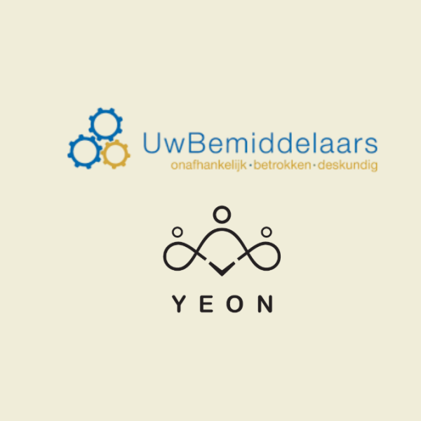 Uw Bemiddelaars en Yeon logo