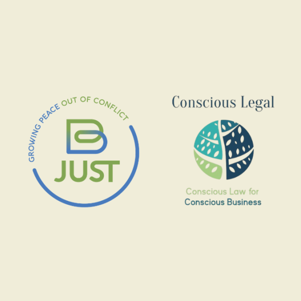 Logo's bjust en conscious legal