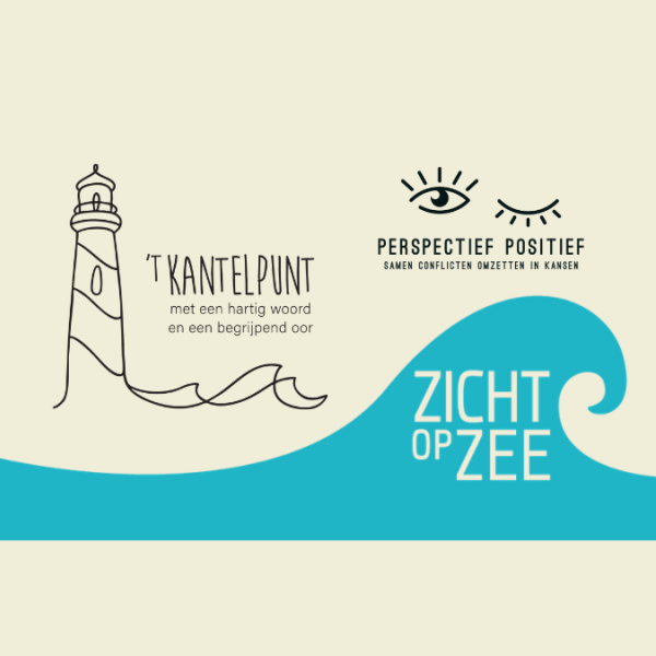't Kantelpunt, Perspectief Positief, Zicht op Zee logo