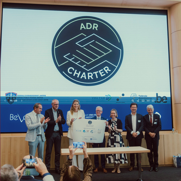 Lancering ADR-charter met Annelies Verlinden