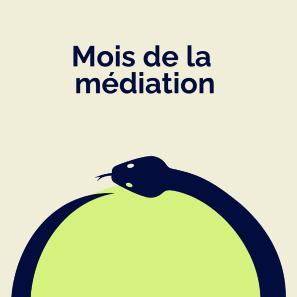 Branding serpent Mois de la médiation
