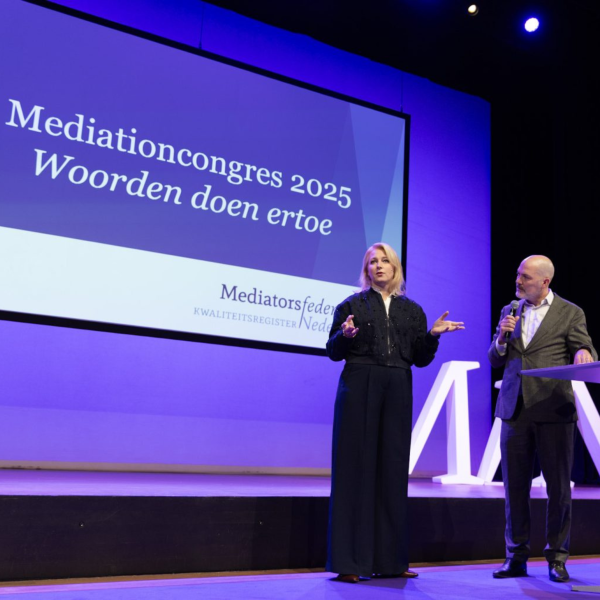 Mediatorscongres 2025: woorden doen ertoe